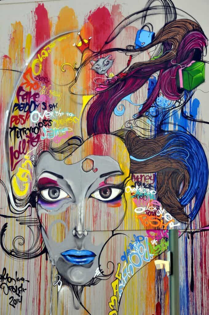 Graffiti workshop teambuilding event toppers