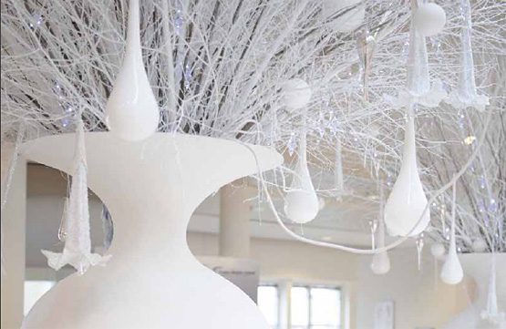 Kerstversiering Winter Wonderland thema - Event Toppers