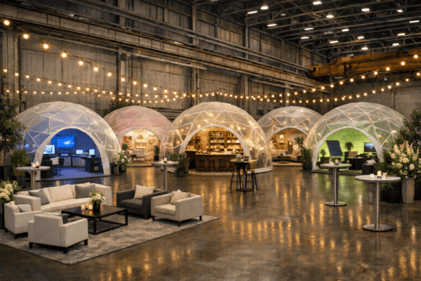 Iglo Dome tenten voor Klantendag, Beurs of Bedrijfsfeest - EVENT TOPPERS