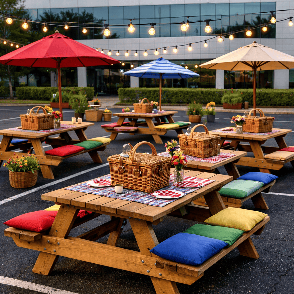 Interactieve company picknick op het bedrijf organiseren - Event Toppers